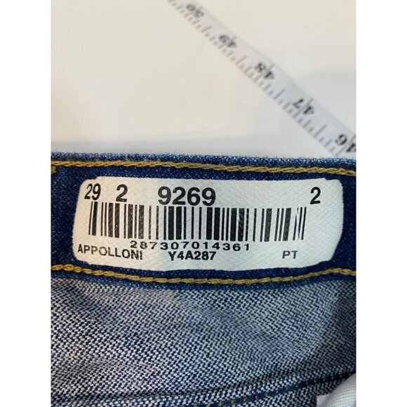 Carhartt Appolloni Blue Denim Relaxed Fit Straight Leg Men's Jeans Size 36 x 28 - Picture 4 of 9